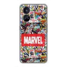 Чехол МАРВЕЛ для РеалМи ДжиТи 5 (AlphaPrint) – Марвел комиксы