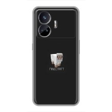 Чехол Майнкрафт на Realme GT5 (AlphaPrint) Minecraft (Овечка Майнкрафт)