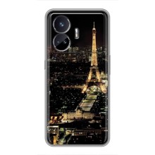 Чехол Эйфелева Башня для Realme GT5 - (AlphaPrint) (Ночной Париж)