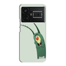Чехол с картинкой "Одноглазый Планктон" на Realme GT5 (Милый Планктон)