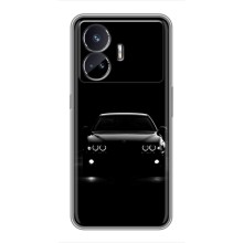 Чехол для РеалМи ДжиТи 5 - с принтом БМВ (AlphaPrint) (Машина BMW)