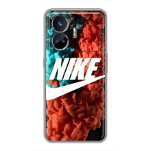 Чехол для Realme GT5 - с принтом Найк (AlphaPrint) (Дымчатый найк)