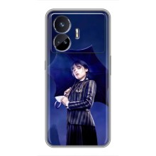 Силиконовый чехол с картинкой для Realme GT5 (Венсдей)