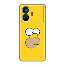Чехол с Симпсонами для Realme GT5 (VPrint) (Гомер)