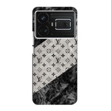 Чехол Стиль Louis Vuitton на Realme GT5 (LV на белом)