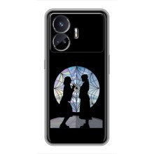 Чехлы Венсдей на Realme GT5 Уэнсдей (AlphaPrint) (комната Уэнздей)