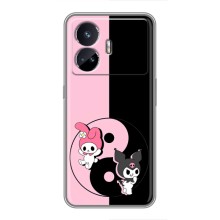 Чехол с кроликом Куроми на Realme GT5 (Куроми Инь Янь)