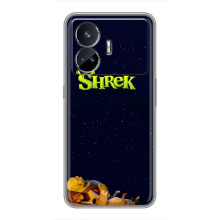 Чехол с мультфильмом Шрек на Realme GT5 – Шрек лого