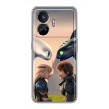 Чехол как приручить дракона на Realme GT5 – Гикавка и Астрид