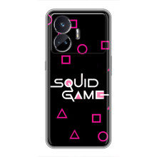 Чехол Гра в кальмара для Realme GT5 – Логотип игры кальмара