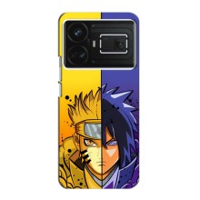 Купить Чехлы на телефон с принтом Anime для Реалми ГТ2 (Naruto Vs Sasuke)