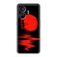 Летний Чехол на Realme GT5 – Красный Закат