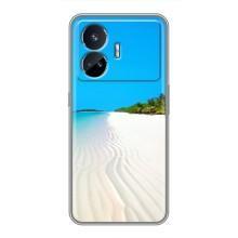 Летний Чехол на Realme GT5 – Море песок