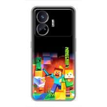 Чохли для Realme GT5 (Персонажі МайнКрафт) (Герой Майнкрафт)