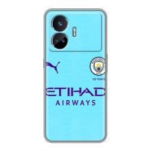 Силиконовые Чехлы принт Футбол на Realme GT5 – Man City