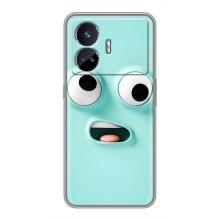 Чохли (ТПУ) (смішні стікери) для Realme GT5 – мордочка