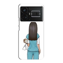 Силіконовий бампер (Працівники) на Realme GT5 – Лікар
