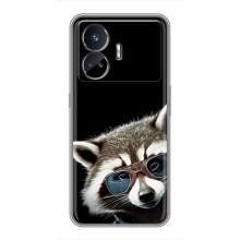 Силиконовый Чехол с Енотами на Realme GT5 – Стильный Енот