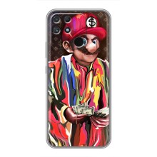 Брендновые Чехлы для Realme NARZO 30A - (PREMIUMPrint) (Mario LV)