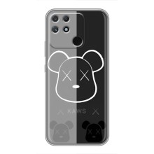 Чехлы для Realme NARZO 30A - Bearbrick Louis Vuitton (PREMIUMPrint) (БеарБрик глаза)