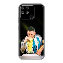 Чохли для Realme NARZO 30A (Leo чемпіон) (AlphaPrint) (Кубок Мессі)