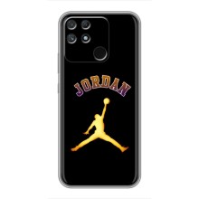 Чохли для Realme NARZO 30A - з картинкою JORDAN (AlphaPrint) (Jordan Gold)