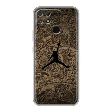 Чохли для Realme NARZO 30A - з картинкою JORDAN (AlphaPrint) (Logo Jordan)