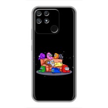 Чехол Амонг Ас для Realme NARZO 30A (AlphaPrint) (Амонг-ас)