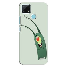 Чехол с картинкой "Одноглазый Планктон" на Realme NARZO 30A (Милый Планктон)