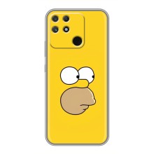 Чехол с Симпсонами для Realme NARZO 30A (VPrint) (Гомер)