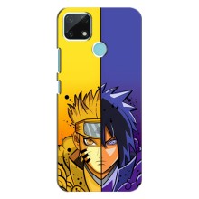 Купить Чехлы на телефон с принтом Anime для Реалми Нарзо 30а (Naruto Vs Sasuke)