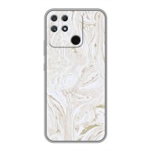 Мраморний чехол на Realme NARZO 30A (VPrint) (Білий мрамор)