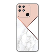 Мраморний чехол на Realme NARZO 30A (VPrint) (Тройний мрамор)
