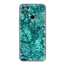 Мраморний чехол на Realme NARZO 30A (VPrint) (Зелений мрамор)