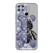 Силіконовий чохол для Realme NARZO 30A (Ведмідь Louis Vuitton)