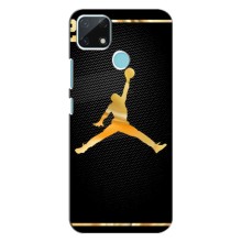 Силиконовый Чехол Nike Air Jordan на Реалми Нарзо 30а (Джордан 23)