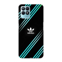 Чохли Адидас для Realme NARZO 50 (AlphaPrint) (Адідас з полосами)