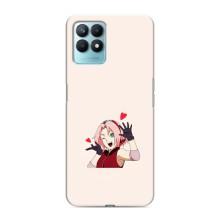 Чехлы Персонажи Аниме Наруто для Realme NARZO 50 (AlphaPrint)