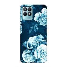Чехлы (ART) Цветы на Realme NARZO 50 (VPrint) (Блактині бутони)