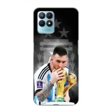 Чехлы для Realme NARZO 50 (Leo чемпион) (AlphaPrint) (Месси Чемпион)