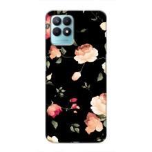 Чохли з квітами для Realme NARZO 50 (VPrint) (Трояндочки)