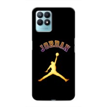 Чохли для Realme NARZO 50 - з картинкою JORDAN (AlphaPrint) (Jordan Gold)