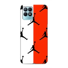 Чохли для Realme NARZO 50 - з картинкою JORDAN (AlphaPrint) (Лого Джордан)