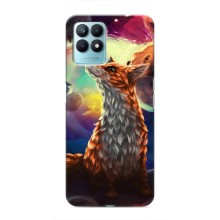 Чохли з картинкою Лисичка для Realme NARZO 50 (VPrint) (Лисичка в космосі)