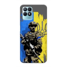 Чехлы с картинкой ЗСУ для Realme NARZO 50 (AlphaPrint) (АРТ солдат)