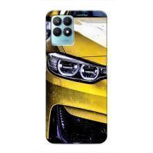 Чохли з Машинами на RealMe NARZO 50 (VPrint) (Жовта машина)