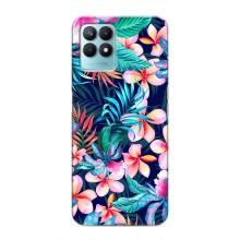 Чохол для RealMe NARZO 50 - з принтом (Дизайнерські) (AlphaPrint) (Мальовничі квіти)