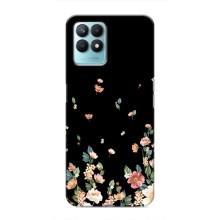 Чохол для RealMe NARZO 50 - з принтом (Дизайнерські) (AlphaPrint) (Маленькі квіти)