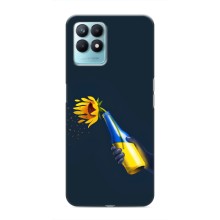 Чехол для Патриота Украины Realme NARZO 50 - (AlphaPrint) (Коктейль молотова)