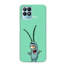 Чохол Губка Боб для RealMe NARZO 50 (Персонаж Планктон)